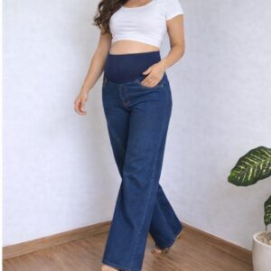 Calça Wanessa jeans Wide Leg