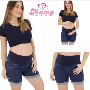 Shorts Fabi barra virada